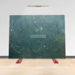 watercolor green granite stone slab