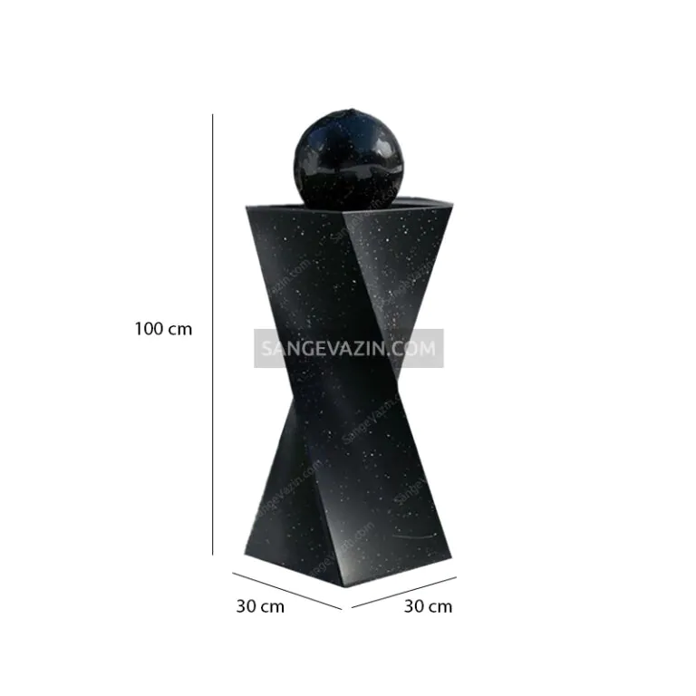Infinity stone fountain