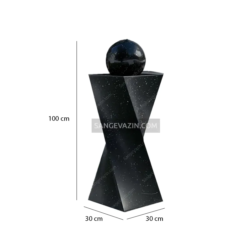 Infinity stone fountain
