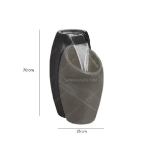 Metis stone fountain