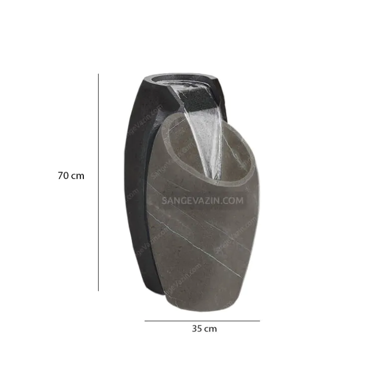 Metis stone fountain