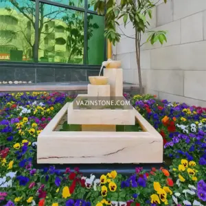 Dorna fountain in a garden