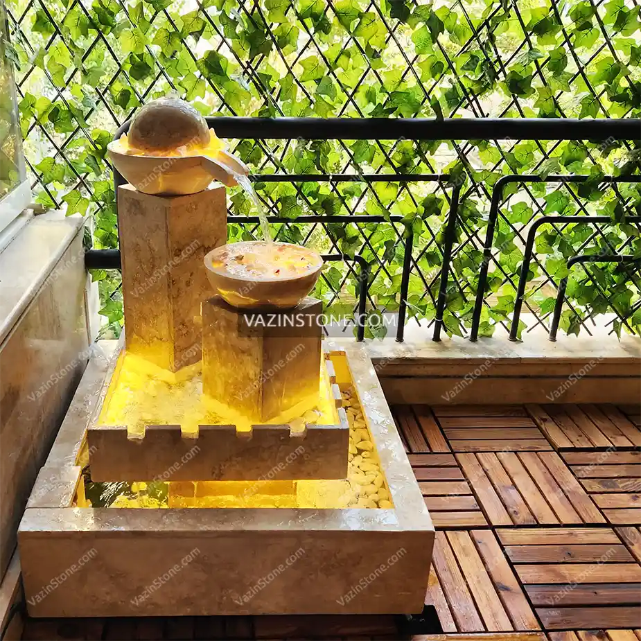 Dorna fountain in a terrace