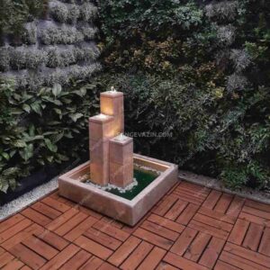 Forouz outdoor stone fountain