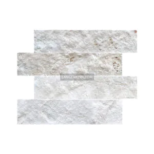 White stacked stone