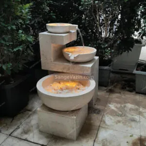 Raad outdoor stone fountain