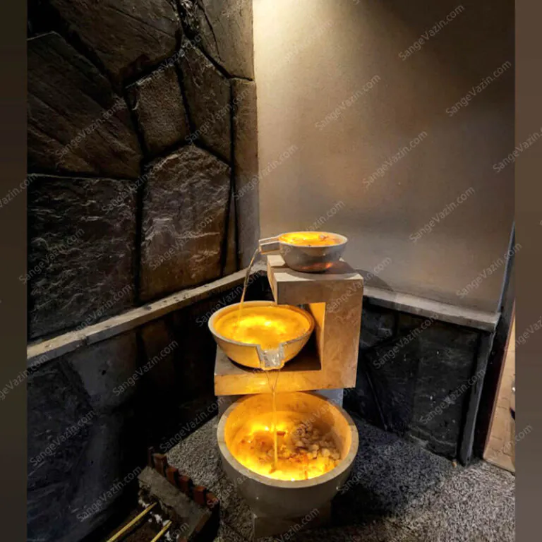 Raad outdoor stone fountain