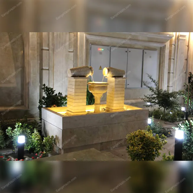 Rahil outdoor stone fountain