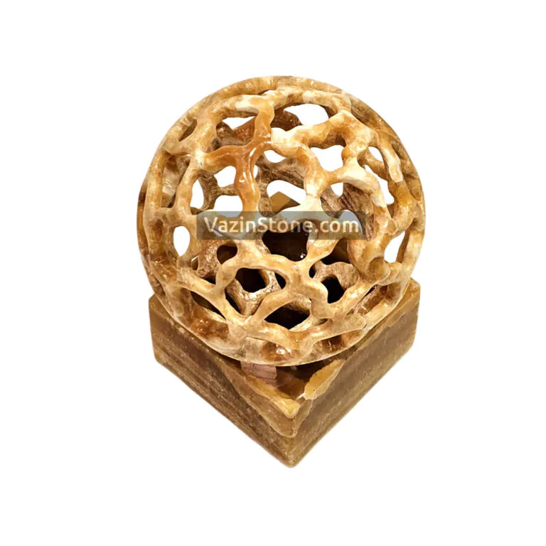 Sphere super cluster stone sculpture