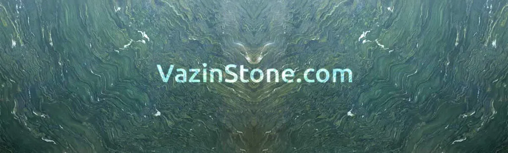 watercolor green granite book match slab
