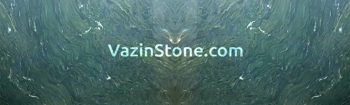 watercolor green granite book match slab