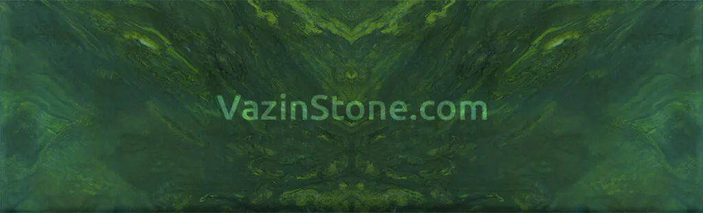 watercolor green granite book match slab