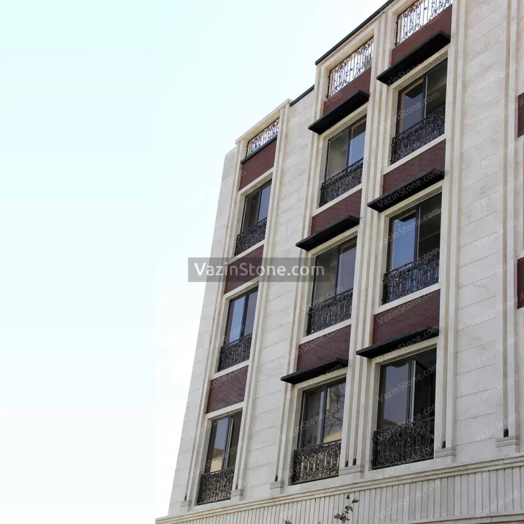 abbasabad travertine on facade