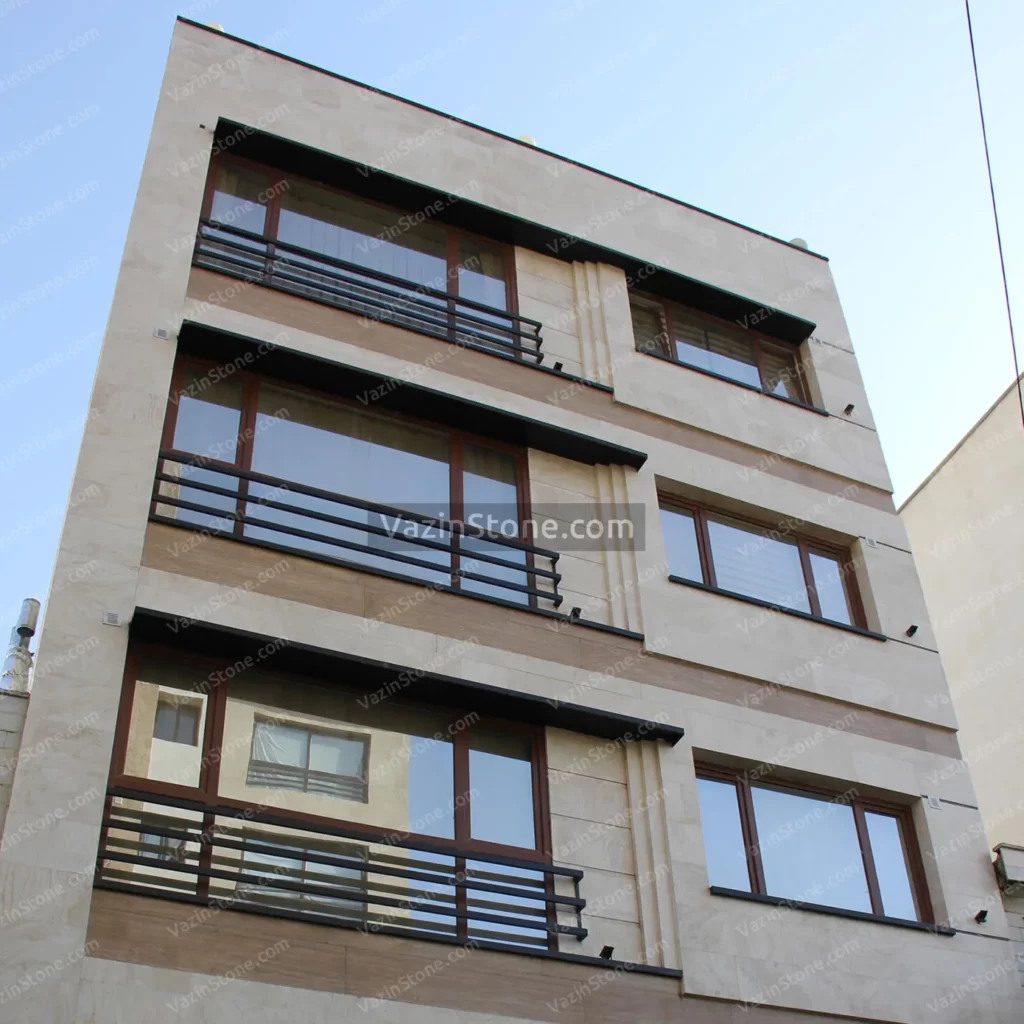 abbasabad travertine on facade