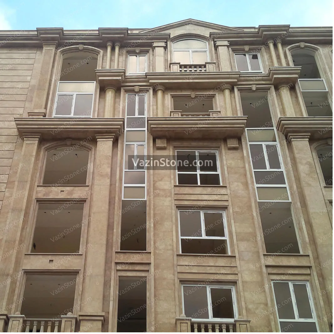 travertine stone - Roman architecture building