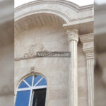 abbasabad travertine on raman facade