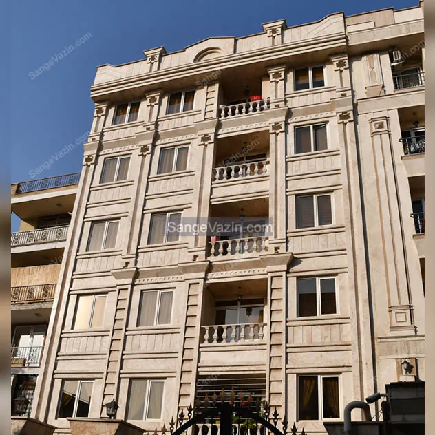 travertine facade stone