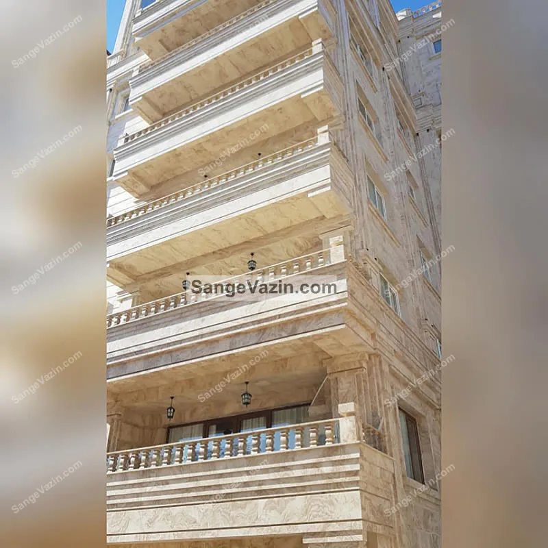 travertine facade stone