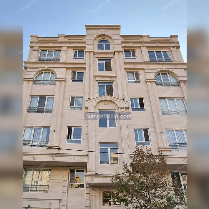 travertine facade stone