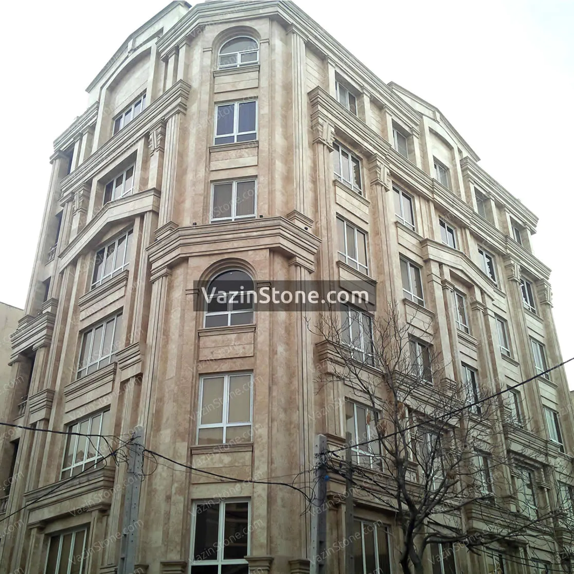 Roman stone facade