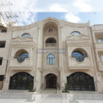 white roman facade