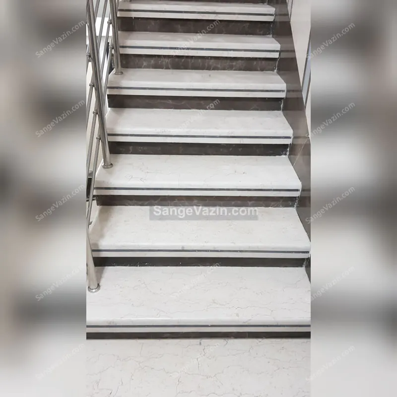 Combination of clay stone with spider marble