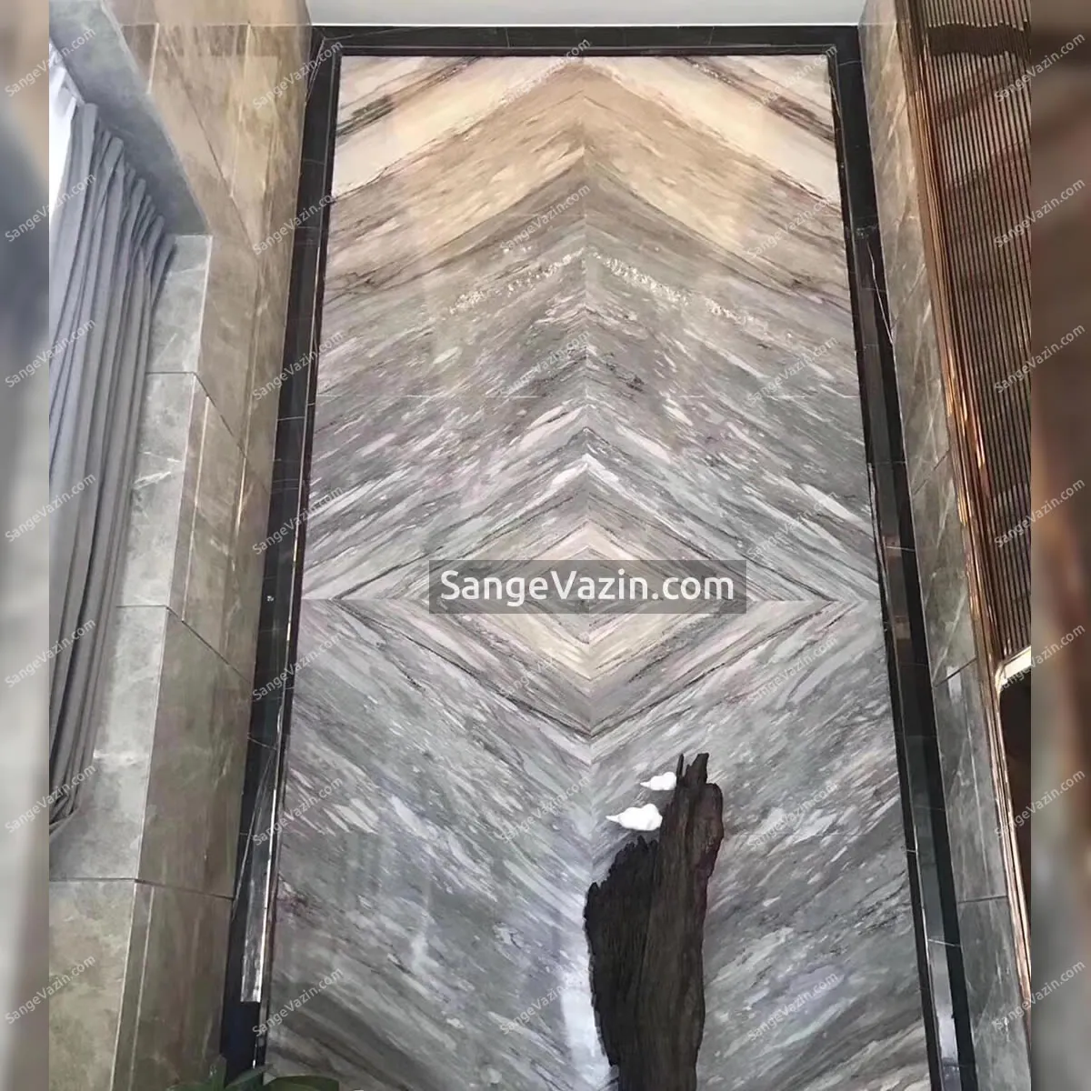 Aligoudarz four-match stone slab