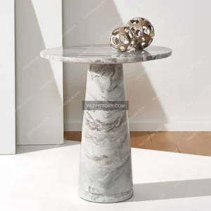 White Alish stone table