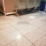 white granite stone on indoor floor