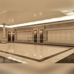 Granite and marble stone for parking floor