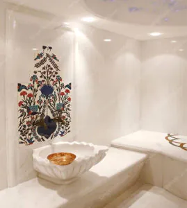 marble Turkish bath sink