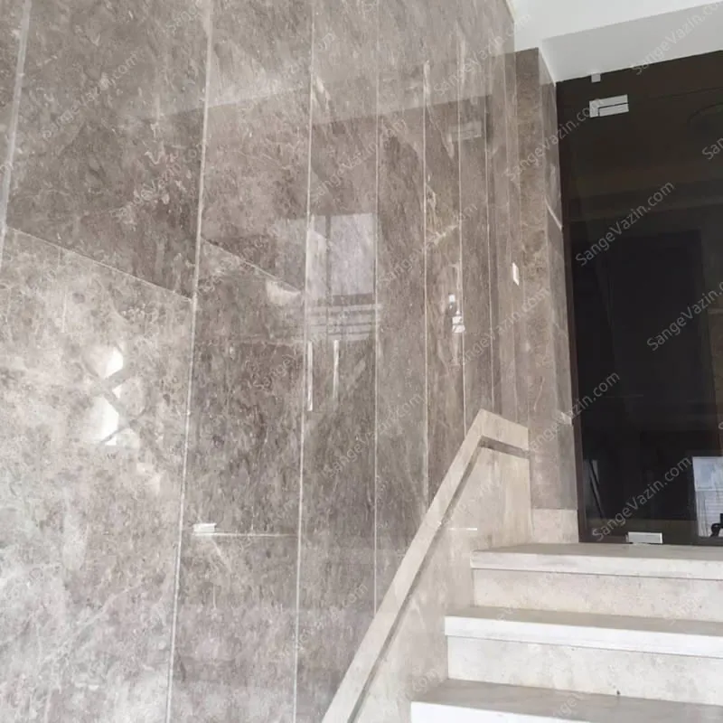Stepping stones and under the stairs are marble wells and Persian silk walls