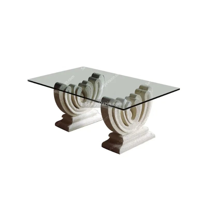 Tulip Stone coffee table