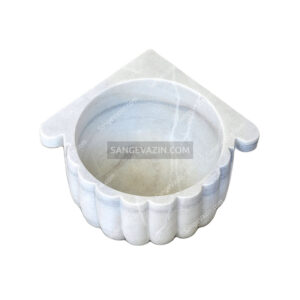 Turkish Bath Sink white crystal Marble Stone