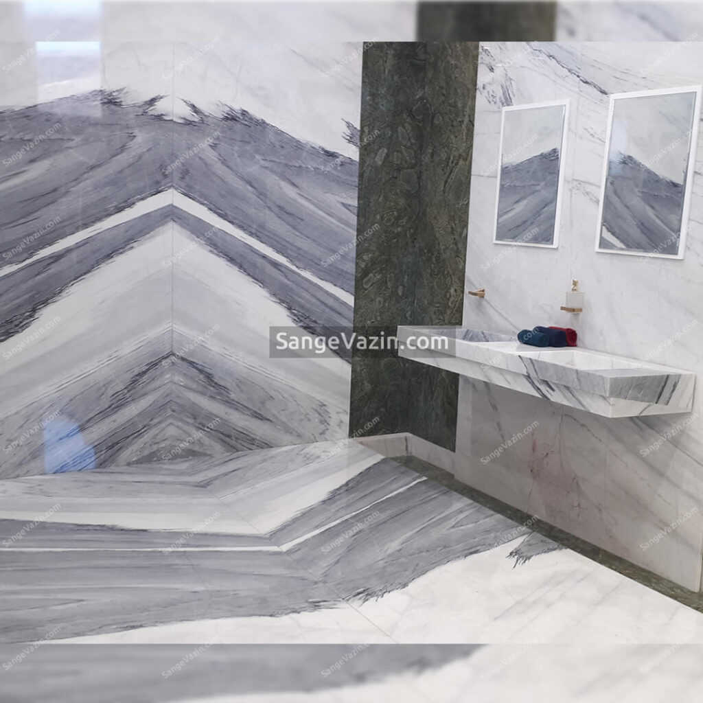 Aligoudarz four-match stone slab
