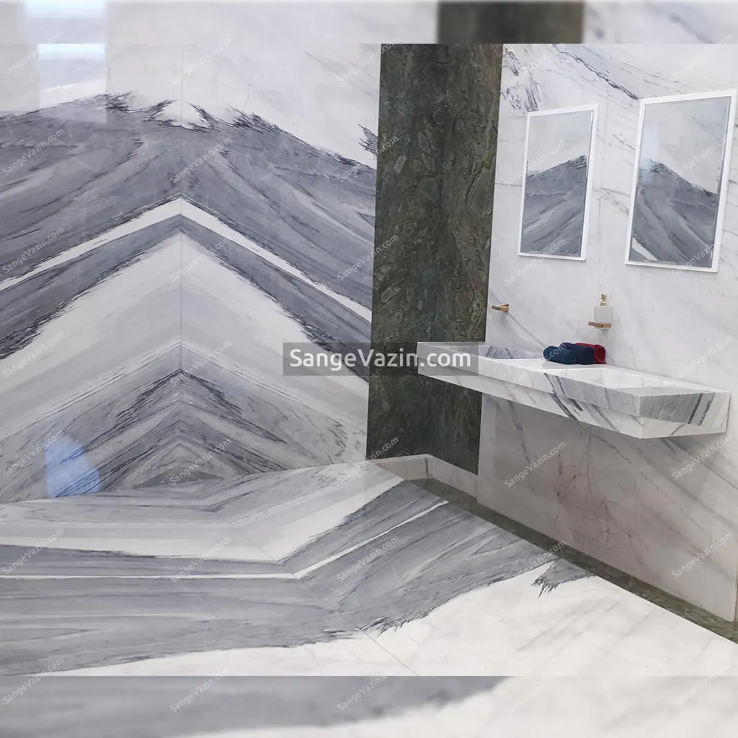 Aligoudarz four-match stone slab