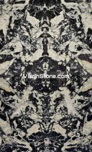 Four-match wall slab stone
