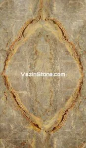 Four-match wall slab stone
