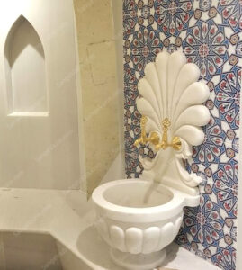 Turkish hammam sink