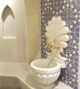 Turkish hammam sink