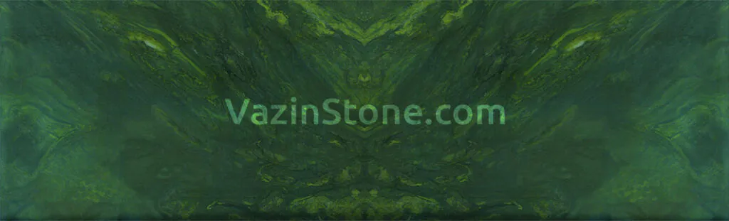 watercolor green granite book match stone slab