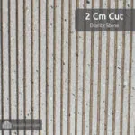 2 cm cut diorite stone