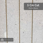 5 cm cut diorite stone