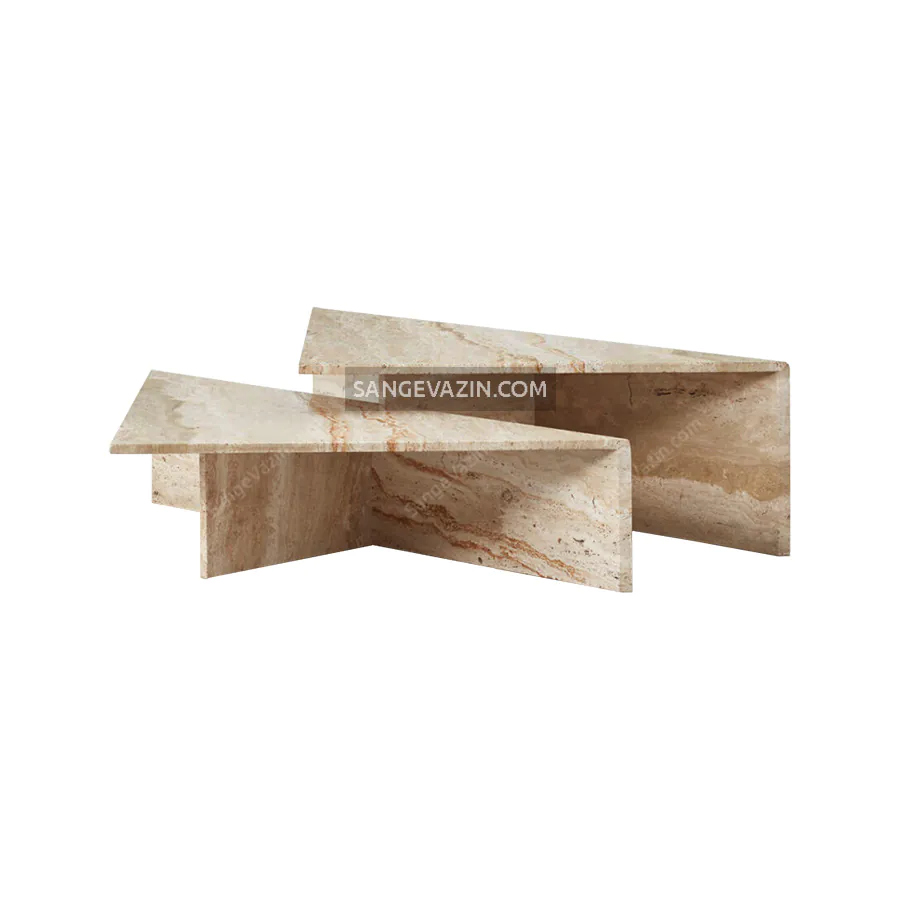 Armita stone coffee table