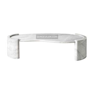 Benita stone coffee table