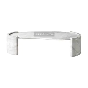Benita stone coffee table