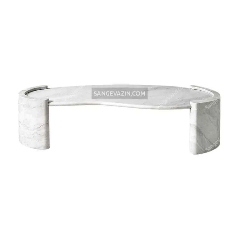 Benita stone coffee table