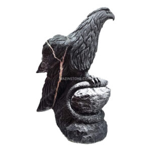 Eagle & Snake Stone Sculpture