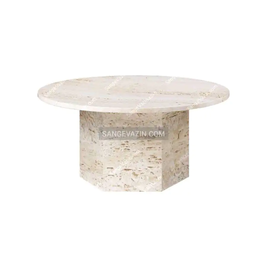 Helia stone coffee table