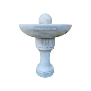 Rolling sphere fountain